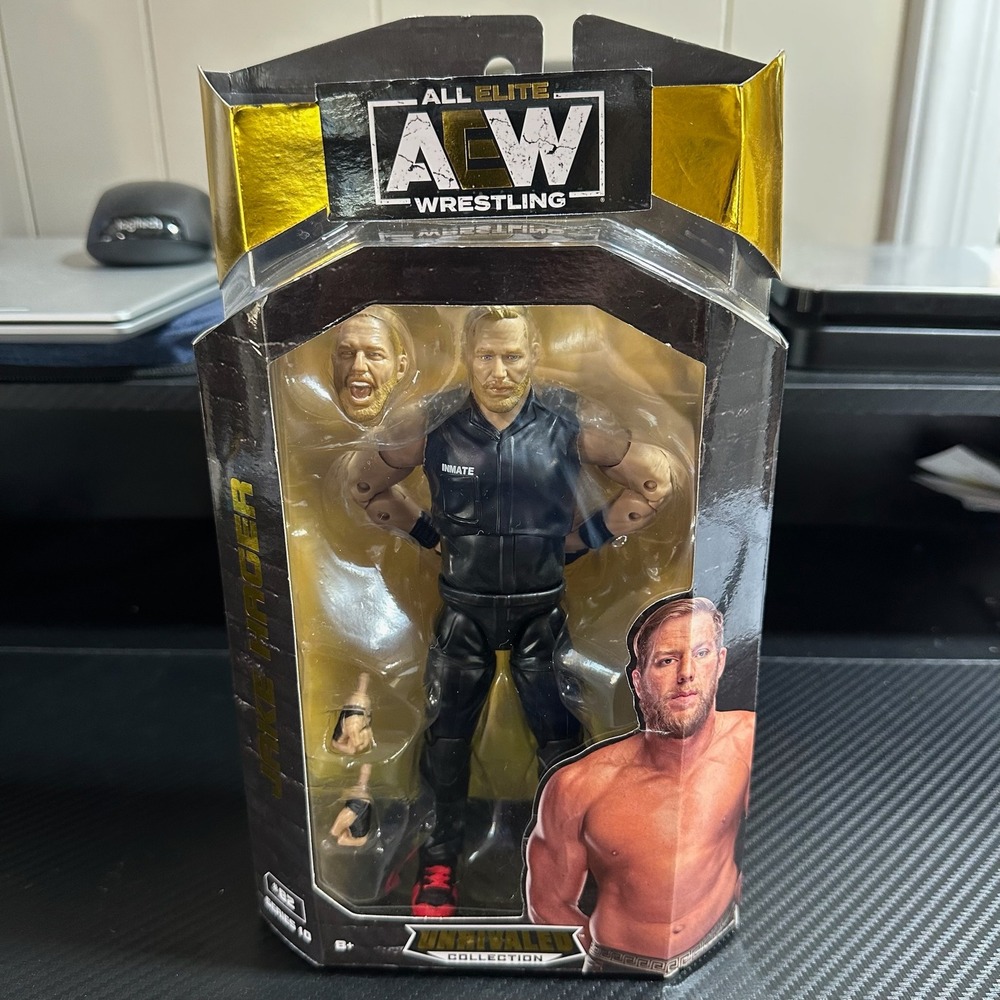 AEW All Elite Wrestling Unrivaled Series 10 NRFB Jake Hager #82 Action Figure